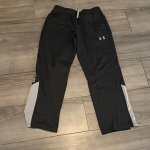 Under Armour Kids Black and Gray Joggers